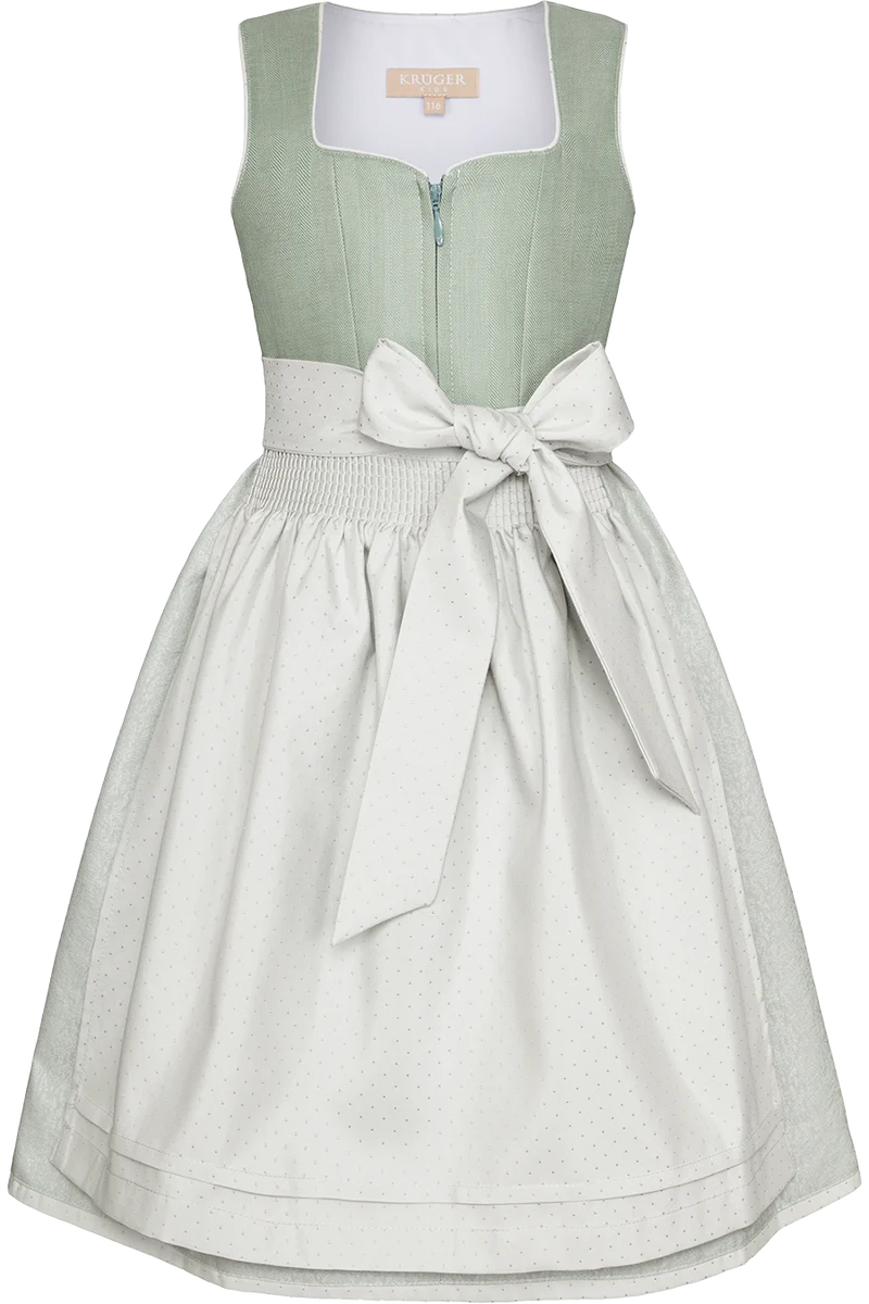 Kinderdirndl mit Reißverschluss