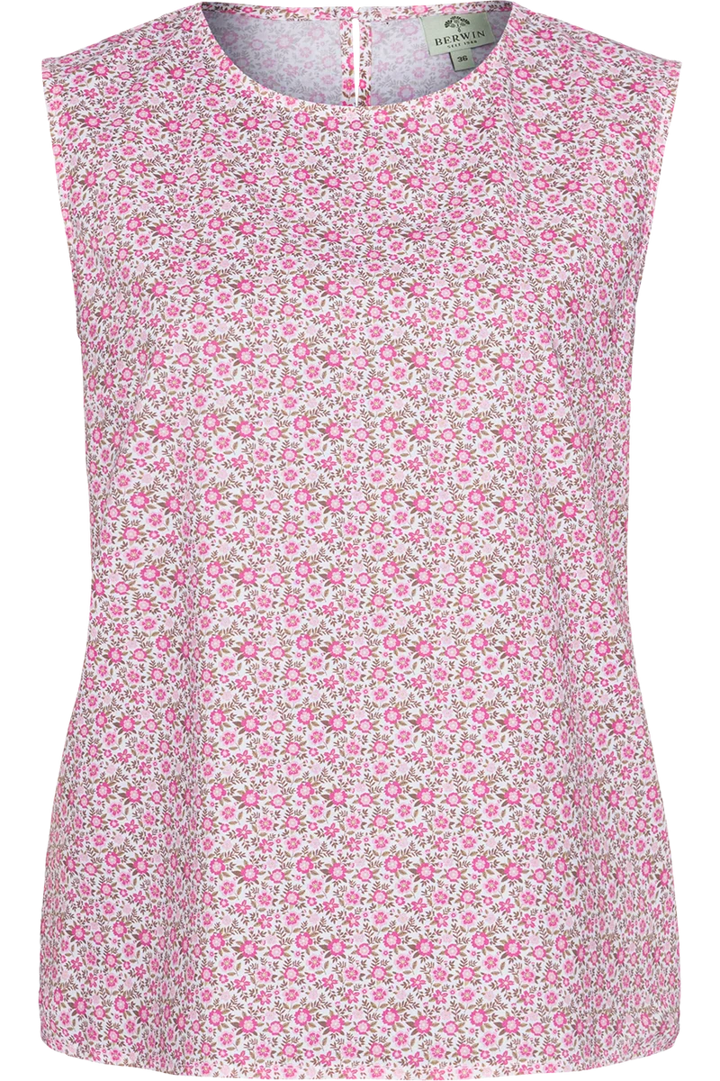 Damen Baumwollbluse mit Stretchanteil
