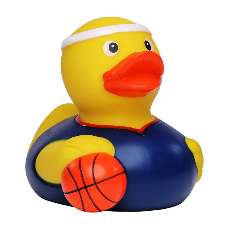 Schnabels Quietsche-Ente 'Basketball' – Buntes Sportspielzeug für Basketballfans