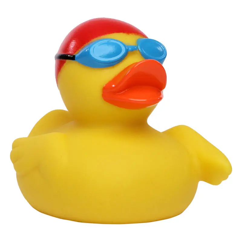 Schnabels Quietsche-Ente Schwimmer - Buntes Wassersport-Spielzeug