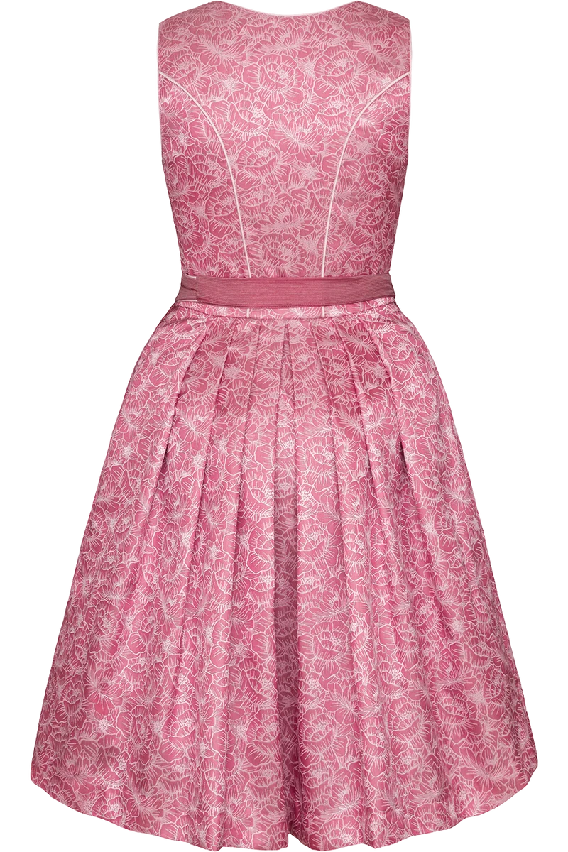 Mini-Dirndl mit Blumenmuster