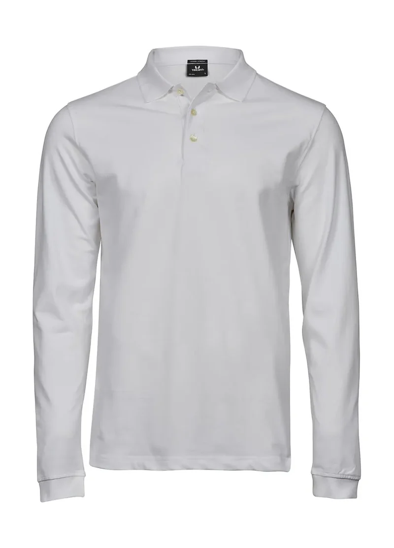 Luxury LS Stretch Polo