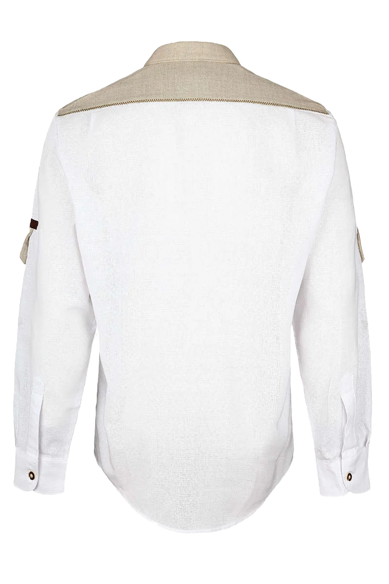 Herren Krempelarm-Hemd
