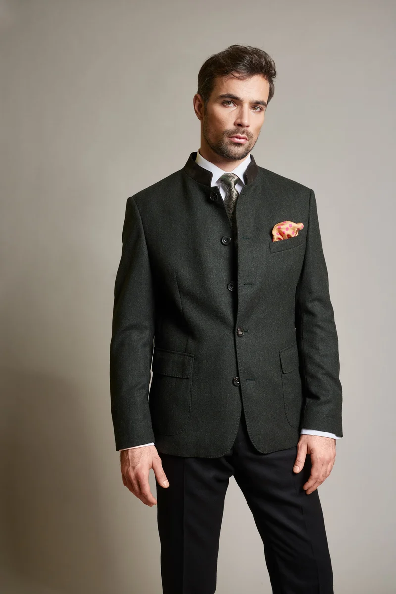 Jacke Wendelin aus Schurwollflanell