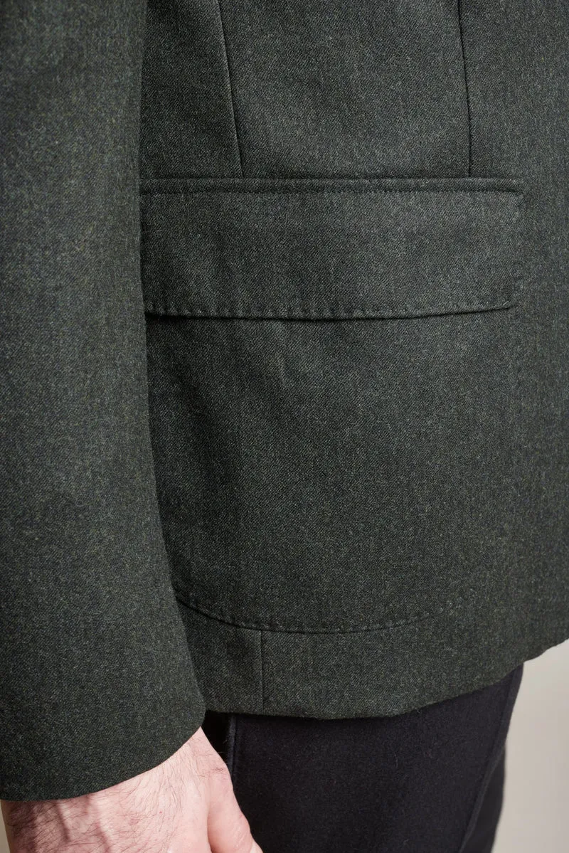 Jacke Wendelin aus Schurwollflanell