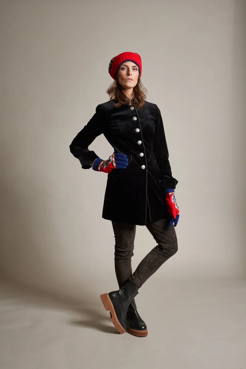 Blazer Adele Samt