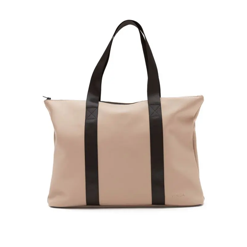 VINGA Baltimore Tote Bag: VINGA Baltimore Tote - Elegantes Greige