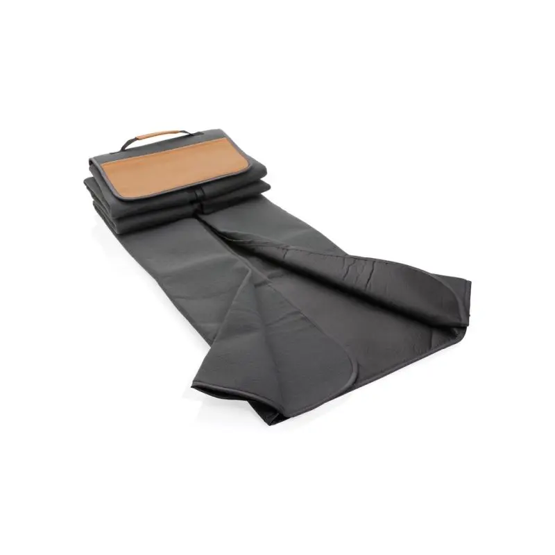 Nachhaltige Impact Aware™ RPET Picknickdecke mit PU-Tasche - Stilvolle und umweltfreundliche Decke