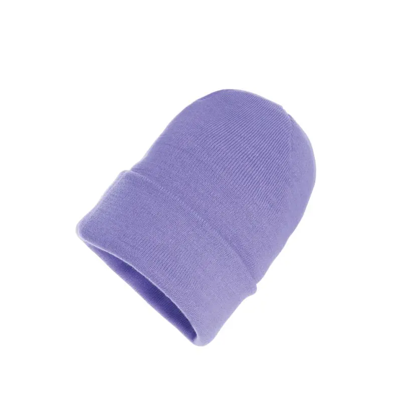Lavendelfarbenes Impact Polylana Beanie mit AWARE™ Tracer – Nachhaltig und Chic