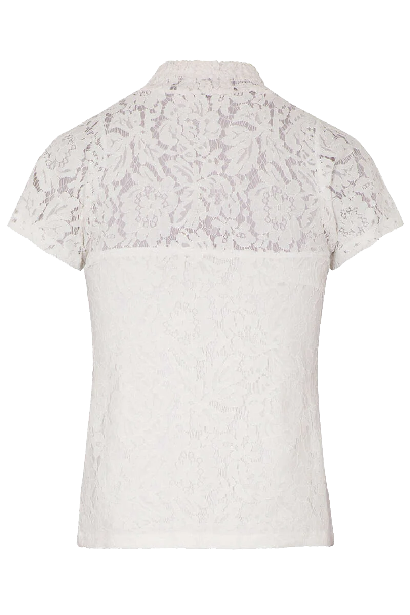 Damen Trachtenshirt Spitzenshirt