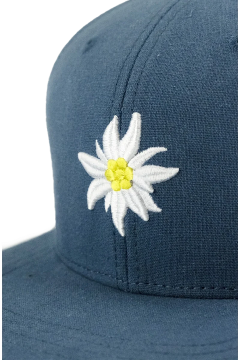 Cap 'Edelweiß Leinen' flat