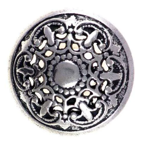 Trachtenknopf Silber – Metallknopf TK-115