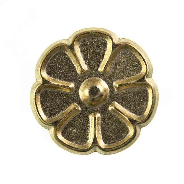 Trachtenknopf Blumenmotiv – TK-80G