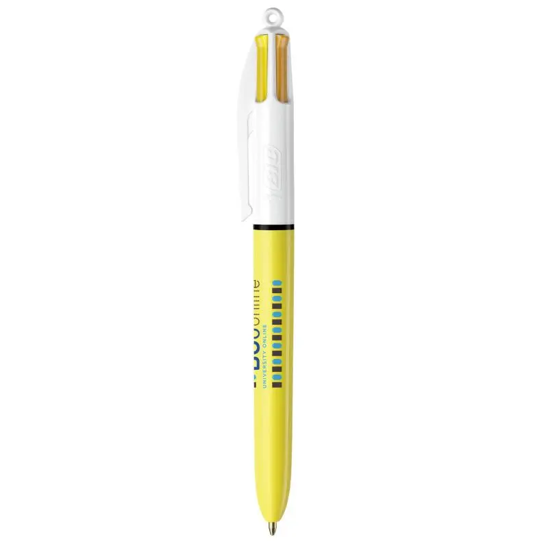 BIC 4-Farben-Kugelschreiber Sun für lebendiges Schreiben