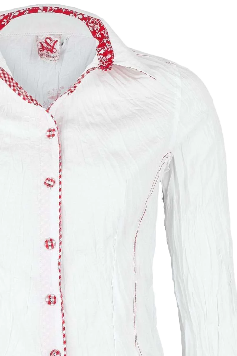 Bluse Crash-Optik