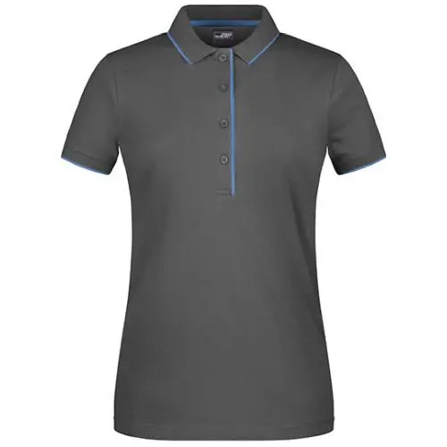 Damen Polo mit Streifenmuster - Eleganz und Sportlichkeit
