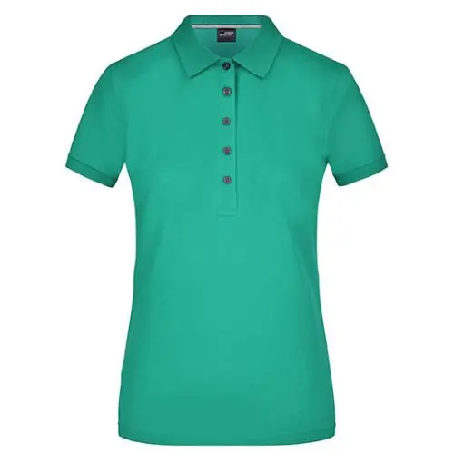 Damen Pima-Poloshirt - Luxuriöser Tragekomfort