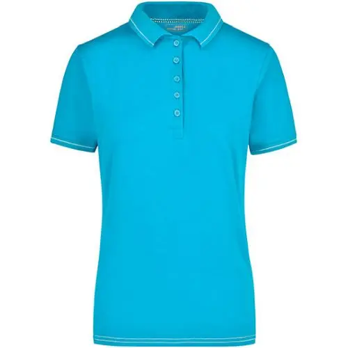 Damen Elastisches Poloshirt - Komfort trifft Stil