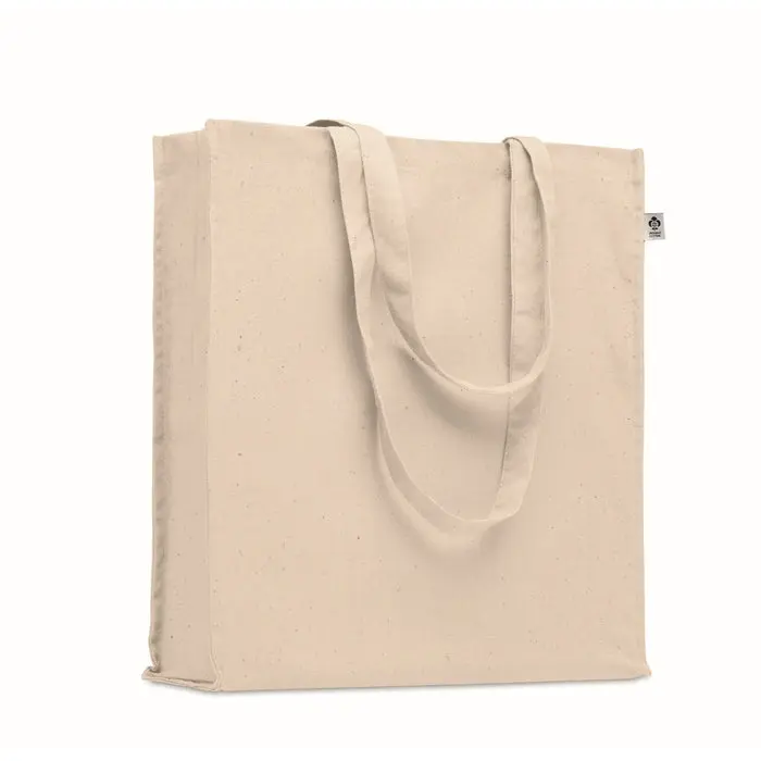 Entdecken Sie die Einkaufstasche Organic Cotton BENTE – beige, nachhaltig und stilvoll