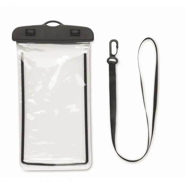 SMAG LARGE Wasserdichte Smartphone-Hülle in Schwarz - Geräumig & Sicher