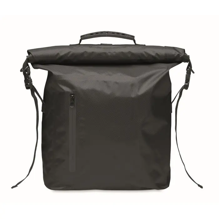 Rolltop-Tasche RPET SCUBAROLL - schwarz - nachhaltiger und vielseitiger Begleiter für Alltag und Abenteuer