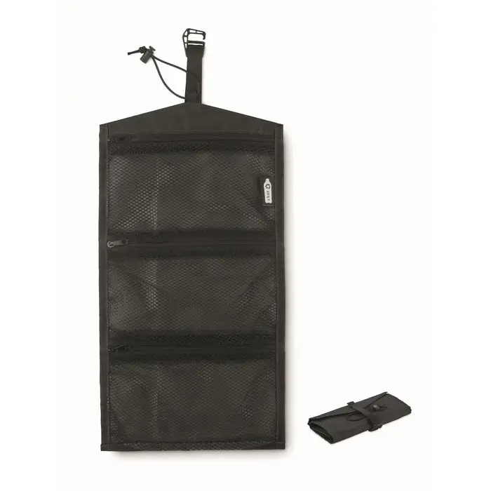 210 RPET TRAVELI Rolltasche - Funktional & Umweltfreundlich, Schwarz