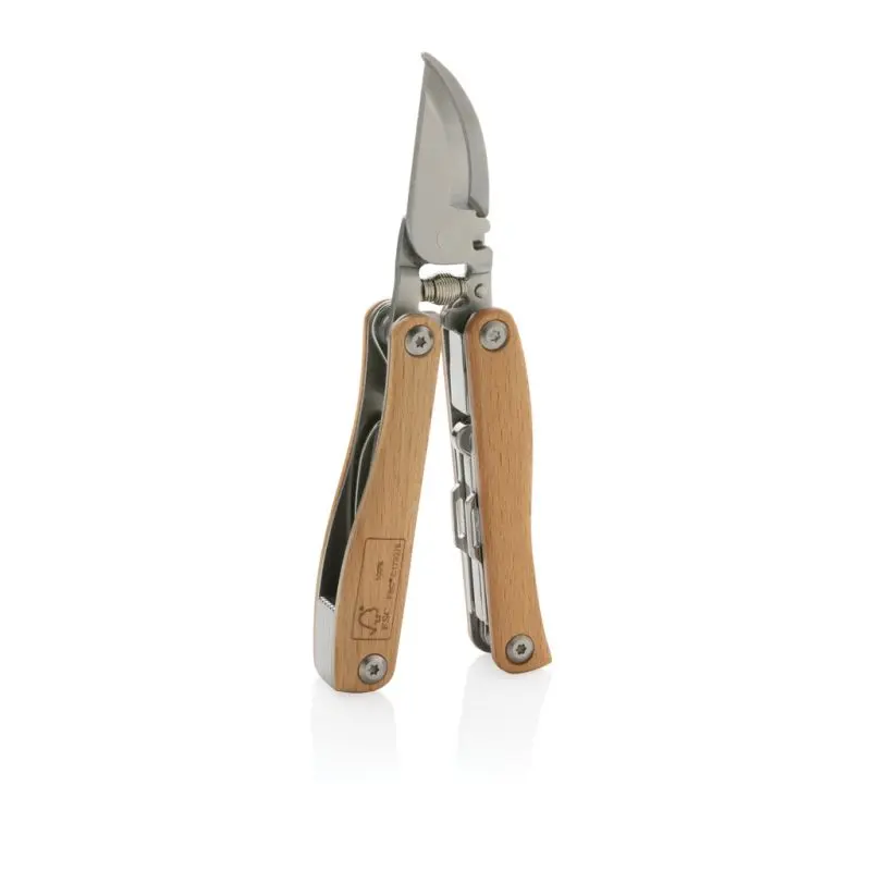 Holz Garten-Multitool, Vielseitig einsetzbar - Natürlich Braun