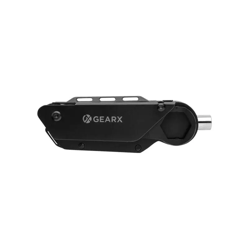 Kompaktes Fahrrad-Multitool: Gear X in elegantem Schwarz für unterwegs