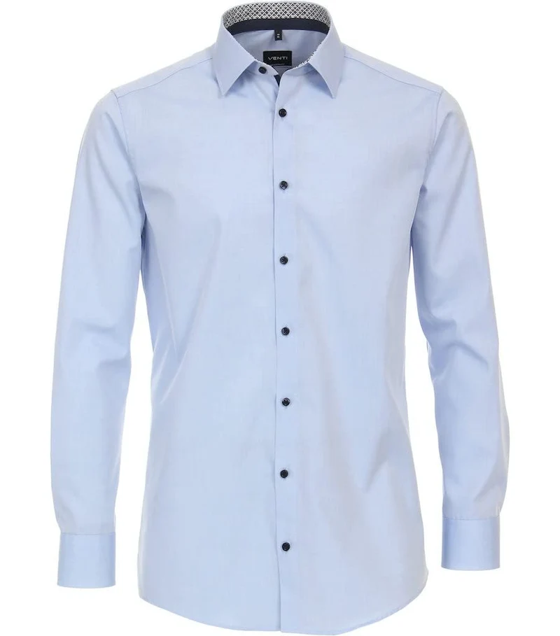 Casa Moda Langarm FreizeitHemd blau