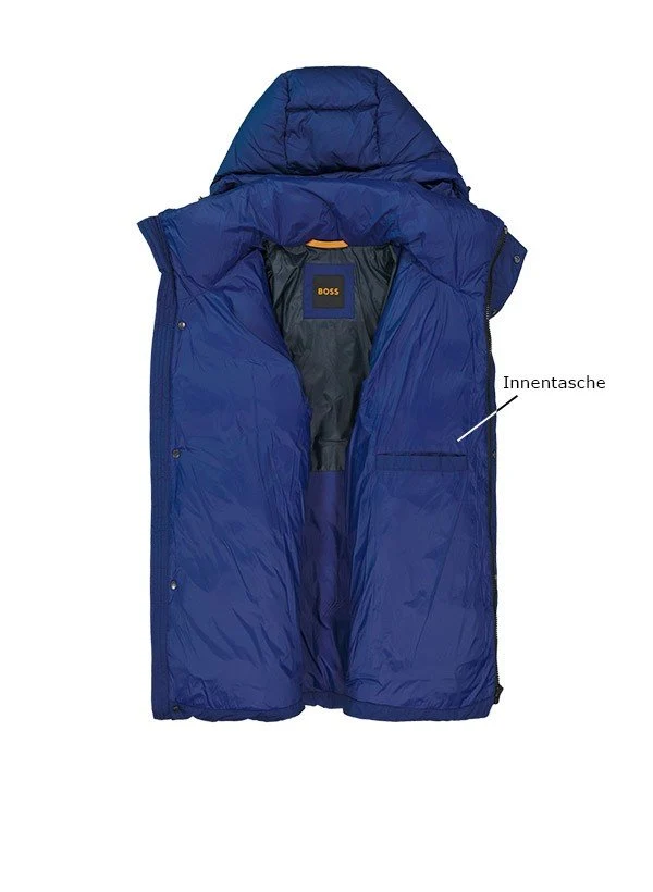 Hugo Boss Steppjacke blau
