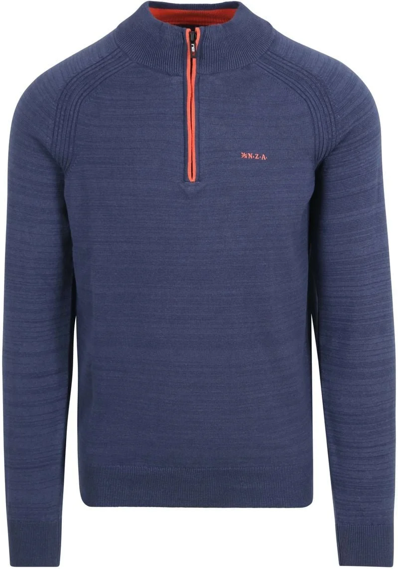 NZA New Zealand Auckland Strickpullover Blau