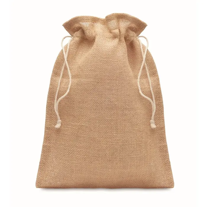 Medium Jute Tasche 25x32 cm JUTE MEDIUM - beige - umweltfreundlich und vielseitig für den Alltag
