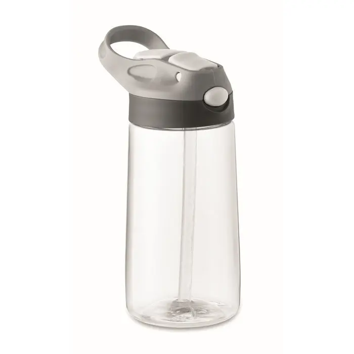 SHIKU Tritan™ Trinkflasche 450 ml, Transparent, Leicht & Praktisch