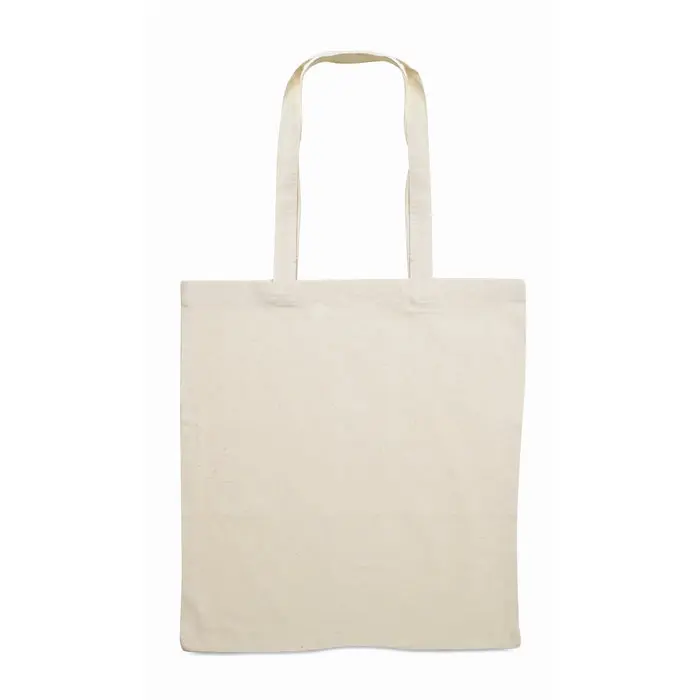 Beige COTTONEL Baumwoll-Einkaufstasche natur – robust, umweltfreundlich, vielseitig