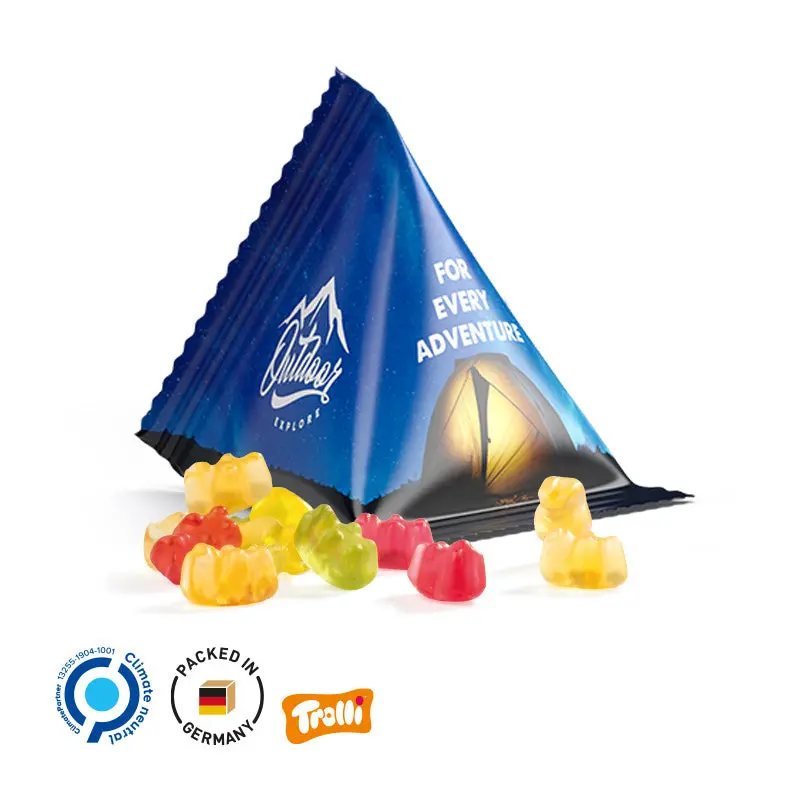 Innovative Tetraeder-Form Fruchtgummis – Einzigartiger Genuss
