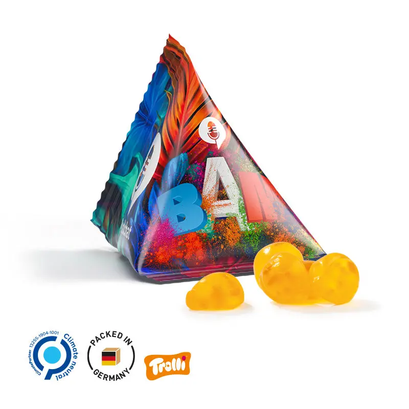Vitamin-Power im Tetraeder: Fruchtgummi für Gesundheit & Genuss