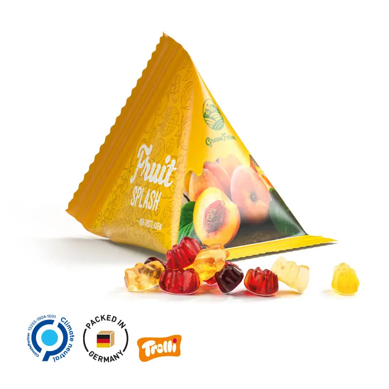 Fruchtsaft Gummibärchen im Tetraeder – Natürlich lecker