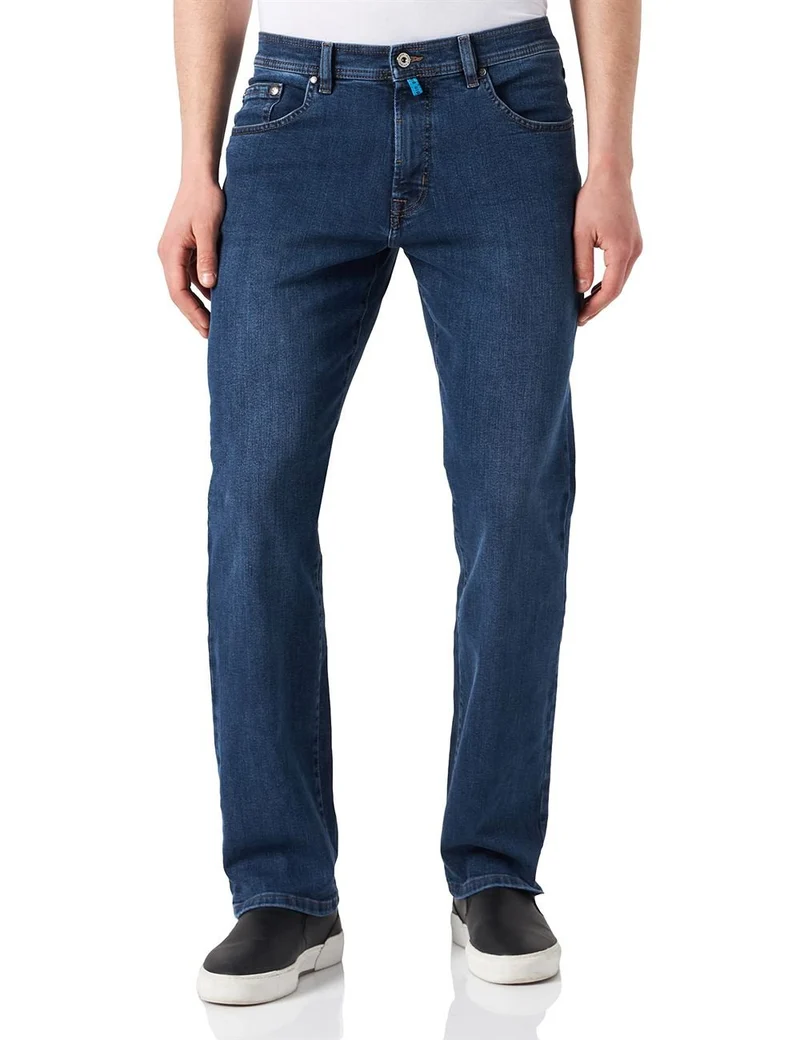 Pierre Cardin Herren Jeans 5-pocket Dijon Blau