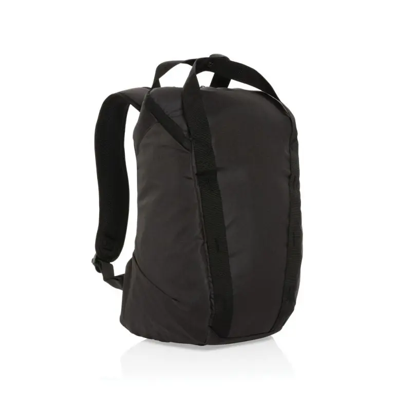 Sienna AWARE™ RPET 14 Alltagstauglicher Laptop-Rucksack, Schwarz
