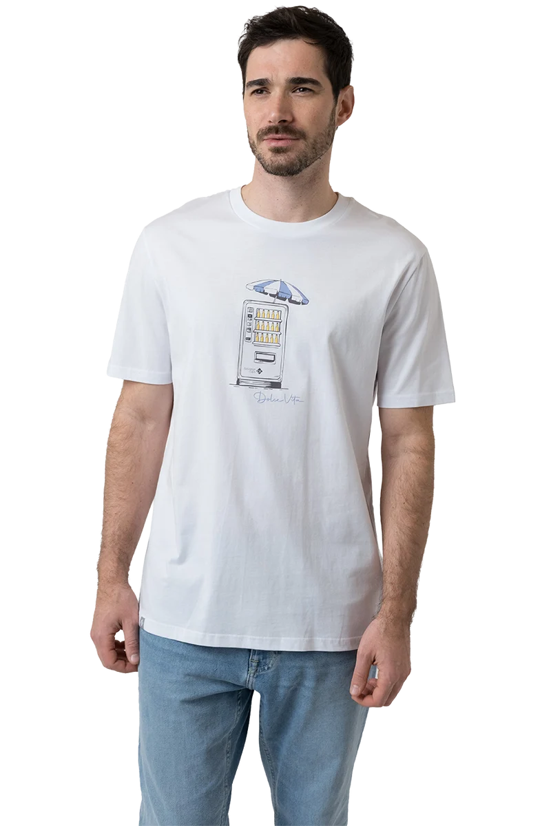 Herren T-Shirt 'Bierautomat' Dolce Vita