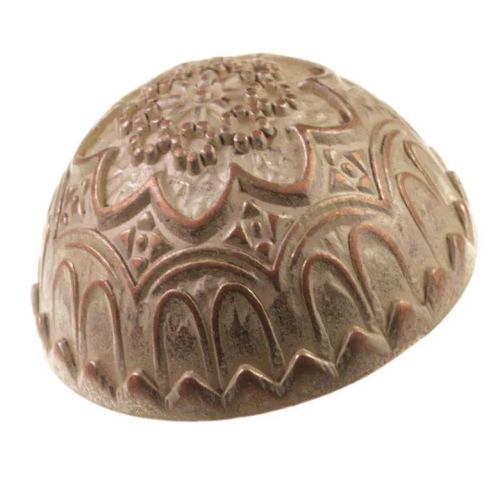 Metallknopf Halbkugel Kupfer – Trachtenknopf MK-192KS