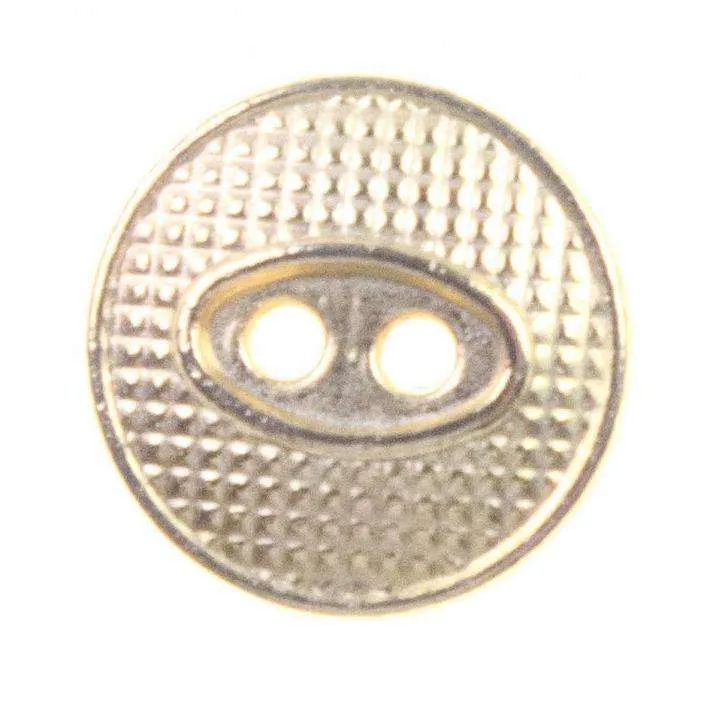 Metallknopf Gold – 2-Loch MK-1G