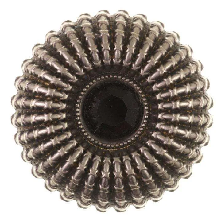 Metallknopf Altsilber-Silber – Trachtenknopf MK-217AS