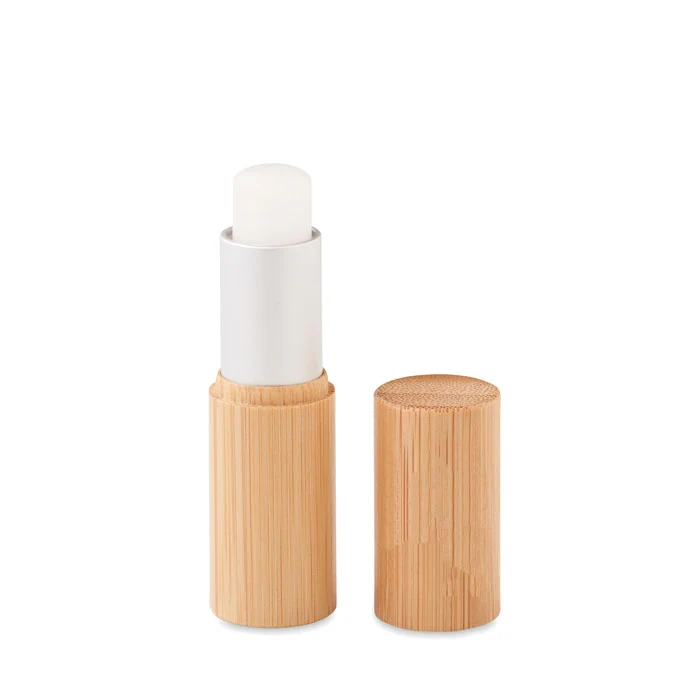 Lippenbalsam in Bambus-Tubenbox