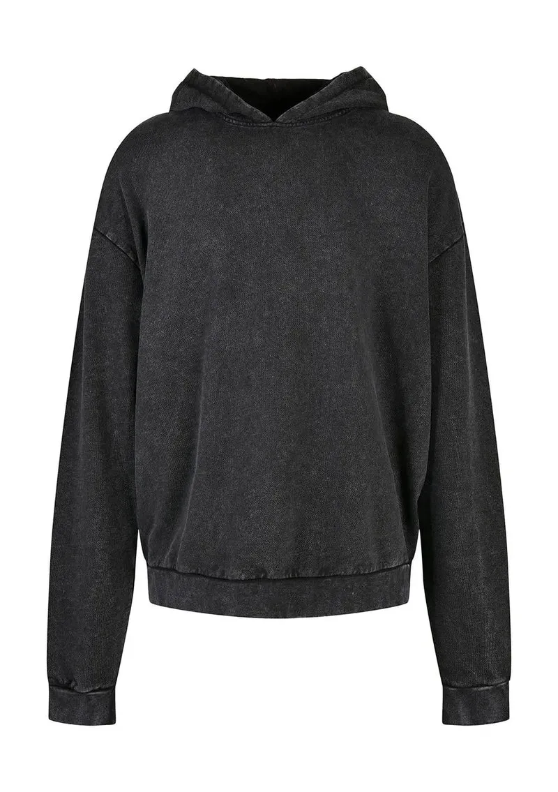 Verwaschener Oversized Kapuzenpullover