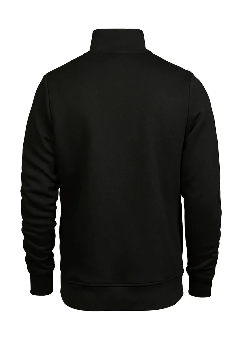 Halbzip Kapuzensweatshirt