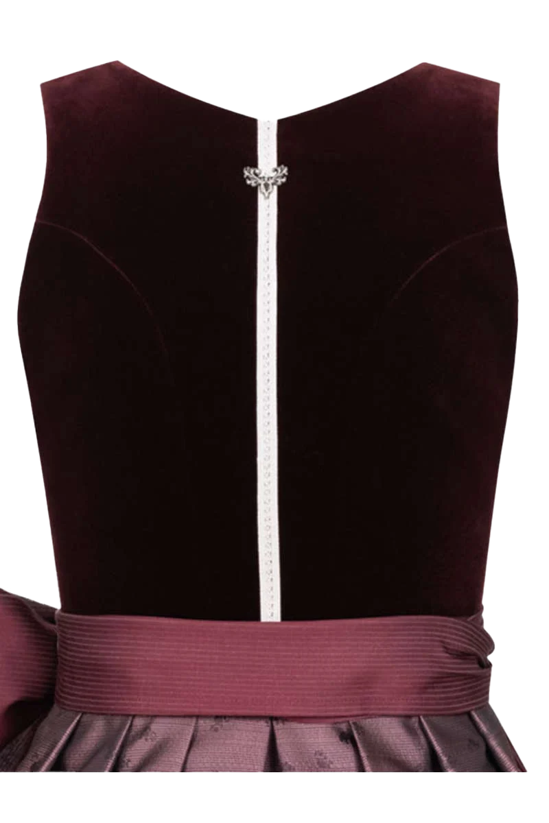 Samt Dirndl midi