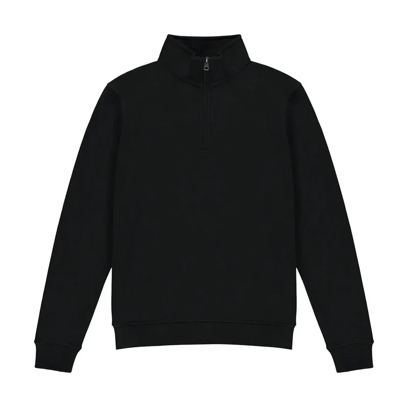 Klassisches 1/4 Zip Sweatshirt im Regular Fit