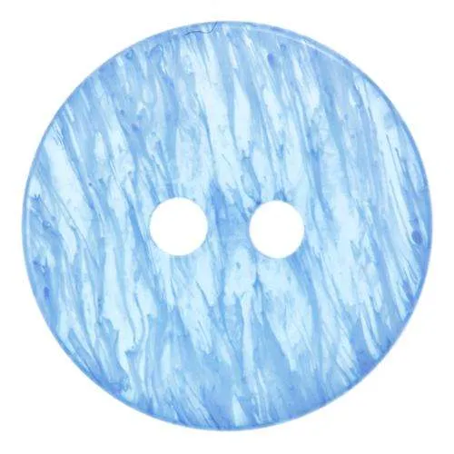 Knopf Melierung Blau – Kunststoffknopf KBL-92