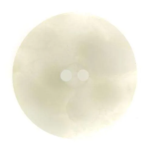 Knopf Leichte Melierung Creme – Kunststoffknopf KN-43